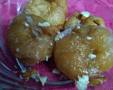 A picture of step 9 of बालूशाही - Balushahi.
