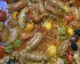 Une image de l'étape 5 de OJJA 🪺merguez🍅🌶🧅🧄🥓.