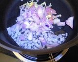 A picture of step 3 of Thai Veg Green Curry.