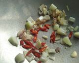 Foto langkah ke 4 dari resep Tumis Pakcoy Rebon.