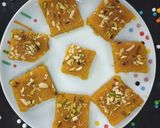 A picture of step 4 of Mango coconut burfi.