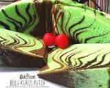 Foto langkah ke 14 dari resep 298. Bolu Kukus Putih Telur Pandan-Coklat.