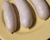 Une image de l'étape 2 de Boudins blancs champignons 🍄pommes et oignons à la crème au Cookeo infinity.