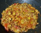 A picture of step 6 of Turai ki sabzi.