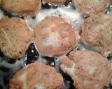 A picture of step 5 of Garlicky Cheesy fried tuna biscuits.