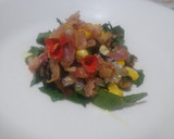 Foto del paso 13 de la receta: Ensalada de espinacas con tocino