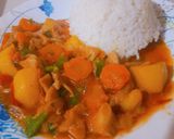A picture of step 7 of Delicious Hearty Mushroom & Potato Stew.
