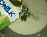 Foto langkah ke 1 dari resep Puding Nasi Matcha Latte.