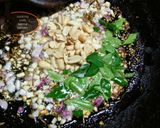 A picture of step 2 of Whole wheat chewra.