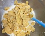 รูปขั้นตอนการทำที่ 4 ของ คุกกี้คอนเฟลก หม้อทอดไร้น้ำมัน