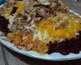 عکس مرحله 2 از دستور مرصع پلو شب تولدم