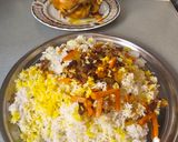 عکس مرحله 1 از دستور مرغ شکم پر 🐔 😋