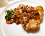 Foto langkah ke 8 dari resep Creamy Chicken Mushroom #keto idea.