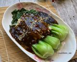 Foto langkah ke 4 dari resep Pakcoy Jamur Enoki Saus Tiram.
