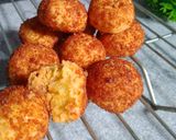 Foto langkah ke 4 dari resep Palm Cheese Cookies.