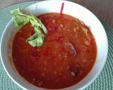 Pikantna zupa z chorizo krok przepisu 2 zdjęcie