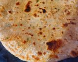 A picture of step 5 of Mooli Paratha.