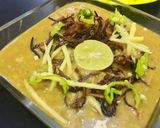 A picture of step 3 of Shahi Haleem.