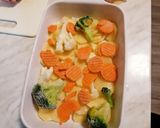 Fetás csirke zöldség ágyon recept fázis 2 fotója