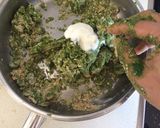 A picture of step 4 of Baked Mixed Flour Spinach Puri.