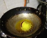 A picture of step 1 of Jeera aloo matar fry without onion garlic.