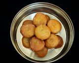 A picture of step 7 of Badhusha.