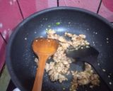 รูปขั้นตอนการทำที่ 3 ของ สปาเกตตี,หมูสับ,ตำลึงผัดพริกสด,ไข่ดาว - คีโต