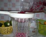 A picture of step 4 of Beetroot juice.