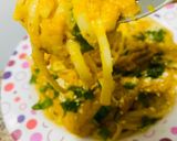Foto del paso 7 de la receta: (FIDEOS SECOS) TALLARINES CON SALSA DE 🥕🧅🧄 ZANAHORIA 🥕🧅🧄