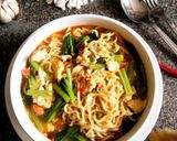 Foto langkah ke 4 dari resep Mie Dog-dog ala Burjo Jogya.