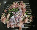รูปขั้นตอนการทำที่ 2 ของ พล่าสันคอหมูสไลด์ by ChefTukkata