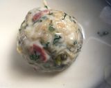 A picture of step 3 of Maggi Bombs.