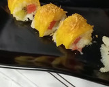 Foto langkah ke 5 dari resep MANGO Sticky Rice Sushi.