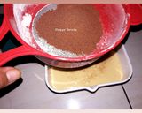 Foto langkah ke 4 dari resep Bolu Marmer Milo Endesss.