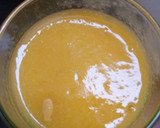 A picture of step 6 of Mango-Banana juice with Thorn Melon trace.