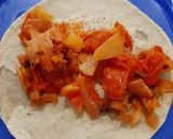 Foto del paso 1 de la receta: Guiso de papa, chorizo y jamón (económico)