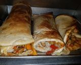 A picture of step 1 of Mini shawarma's.