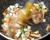 A picture of step 2 of Navratan Pulao.