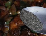 A picture of step 6 of Soya Chilli.