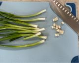 A picture of step 5 of Scallion Pancakes.
