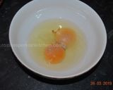 A picture of step 2 of Egg Spaghetti.