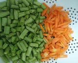 Foto langkah ke 1 dari resep Buncis Ati Ampela lombok brambang.