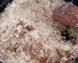 A picture of step 3 of Rawa Coconut Gud Laddoos.