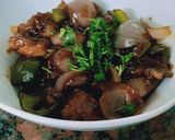 चिली चिकन विद शेजवान सॉस (Chilli Chicken With Schezwan Sauce Recipe In Hindi) रेसिपी चरण 4 फोटो