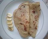Simple banana crepes recipe step 3 photo