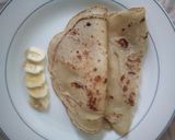 A picture of step 3 of Simple banana crepes.
