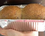 A picture of step 7 of Keto High-Fiber Bread (Closest to Regular Bread).