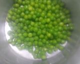 A picture of step 3 of Methi matar paneer.