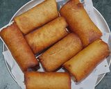 A picture of step 9 of WALNUT & CHOCOLATE CANNOLI (EGGLESS).