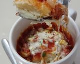 A picture of step 4 of Mug Pizza !!.